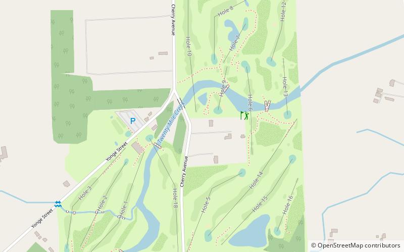 twenty valley golf and country club location map
