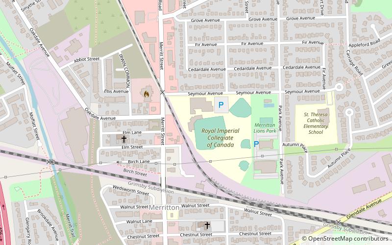 George Taylor Field location map