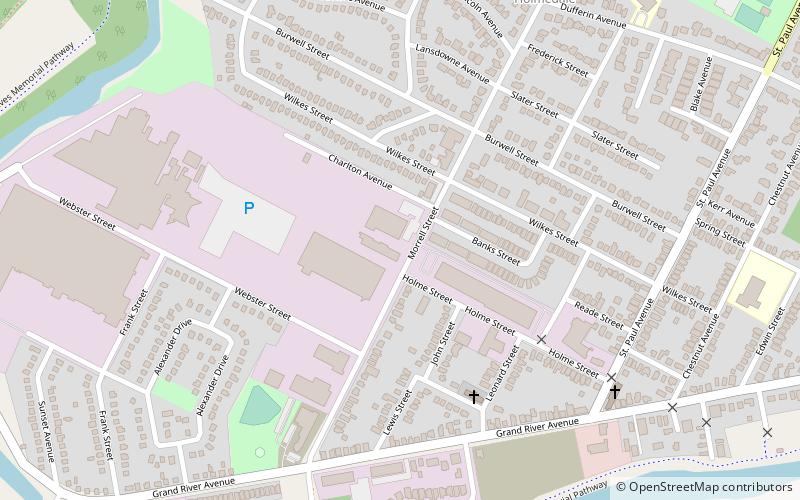 brantford nissan classic location map
