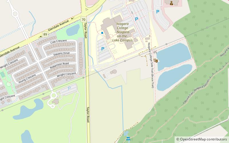 Niagara College Teaching Winery location map