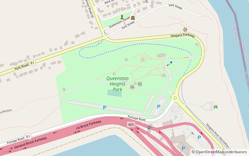 Queenston Heights Park location map