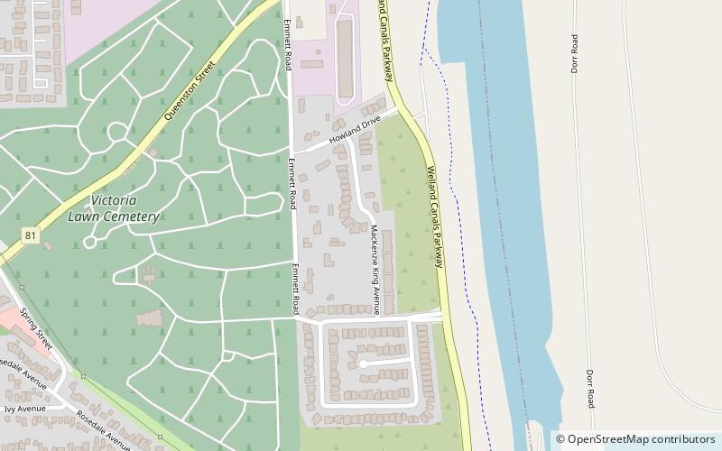 lock 3 saint catharines location map