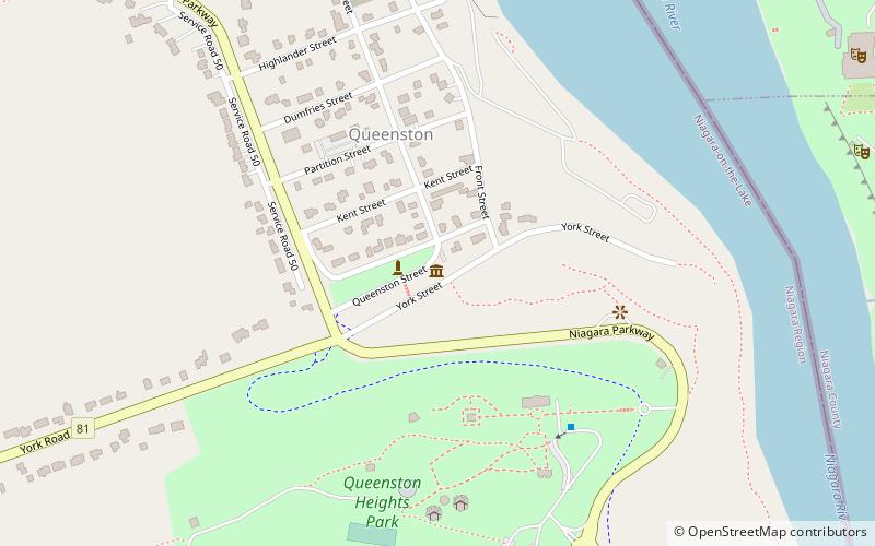 Mackenzie Printery and Newspaper Museum - Niagara Parks Heritage location map