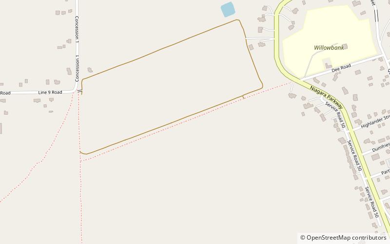 stamford township niagara falls location map