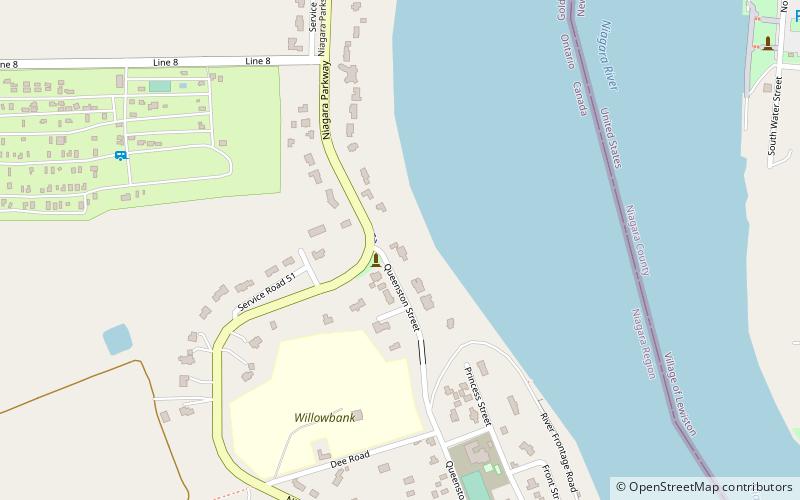 RiverBrink Art Museum location map