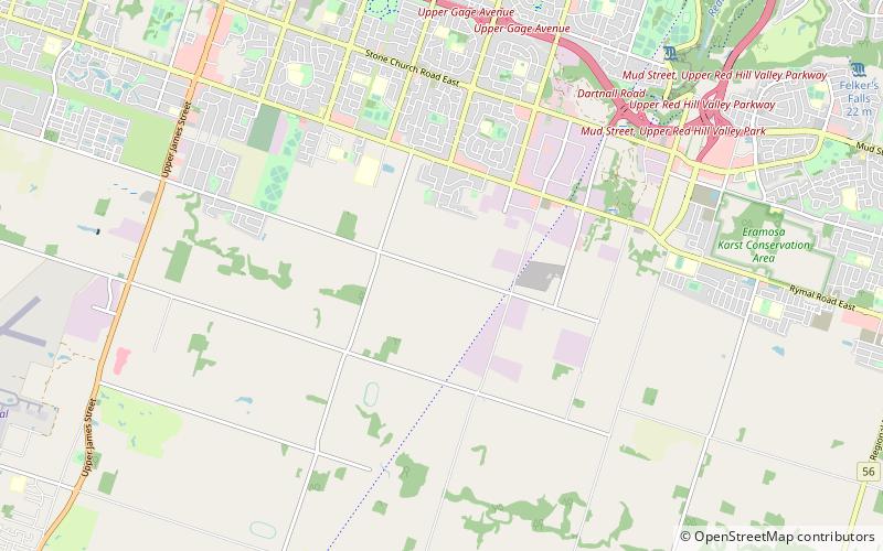 hindu samaj of hamilton region location map