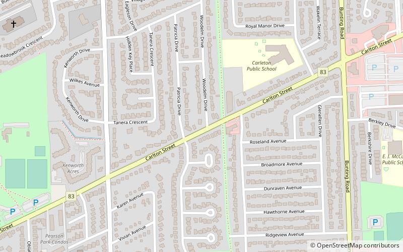 grantham township st catharines location map