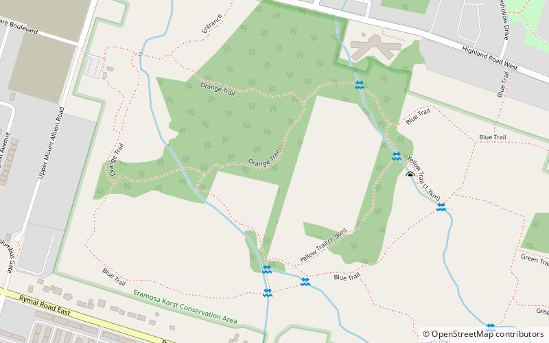 Eramosa Karst location map