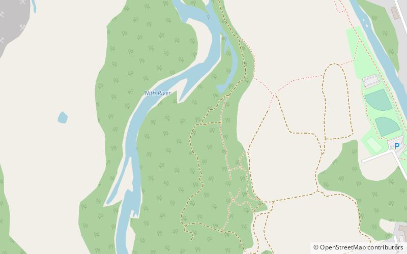 Barker's Bush location map