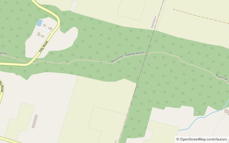 Puddicombe Falls location map