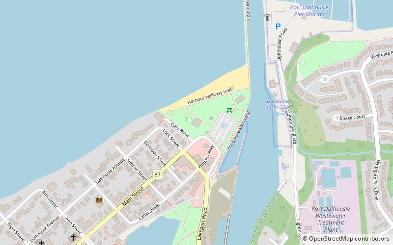 Lakeside Park Carousel location map