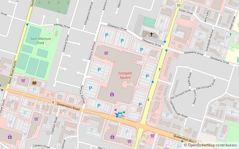 Eastgate Square location map