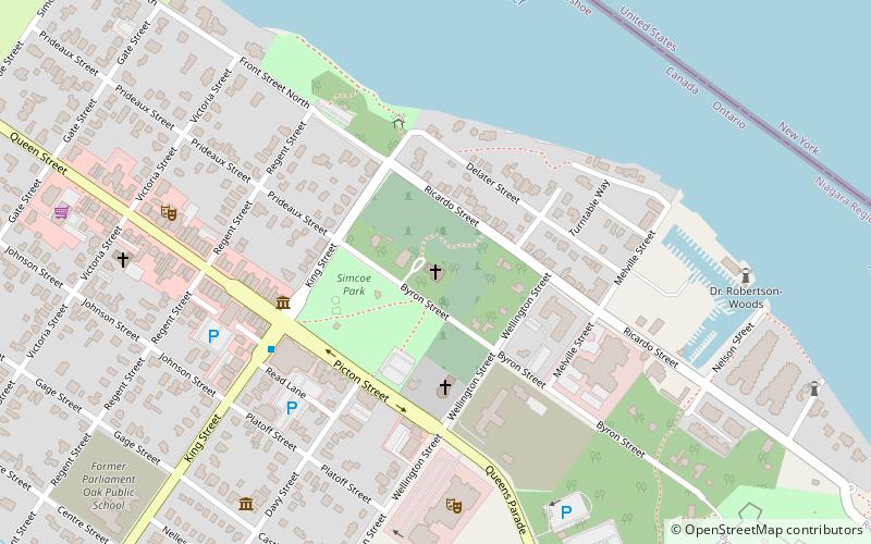 St. Mark's Anglican Church location map