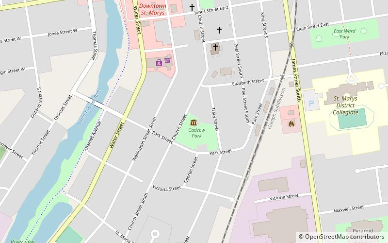 St. Marys Museum location map