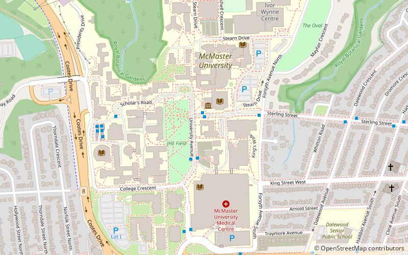 McMaster Divinity College location map