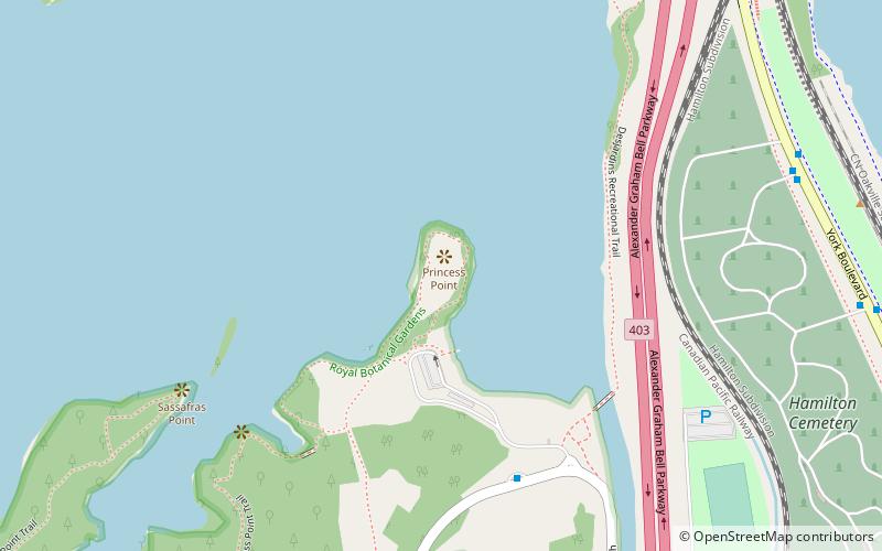Princess Point location map
