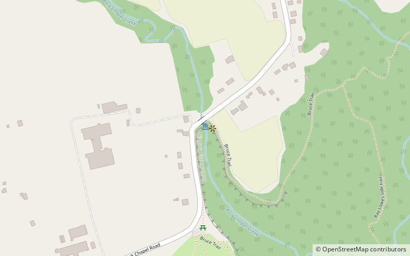 Borer's Falls location map