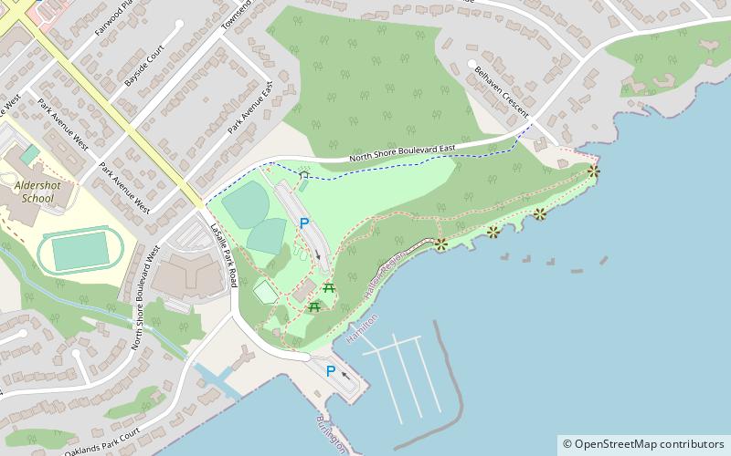 LaSalle Park Marina location map
