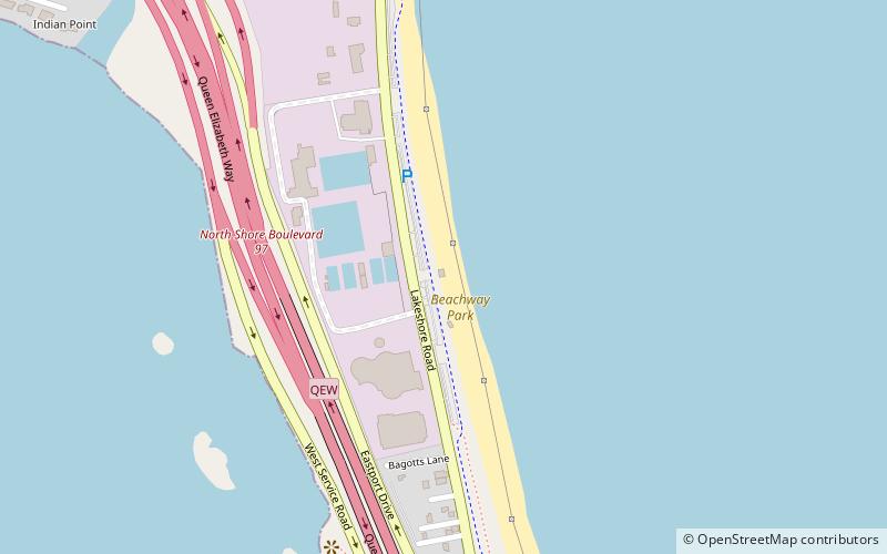 Burlington Beach Rentals location map