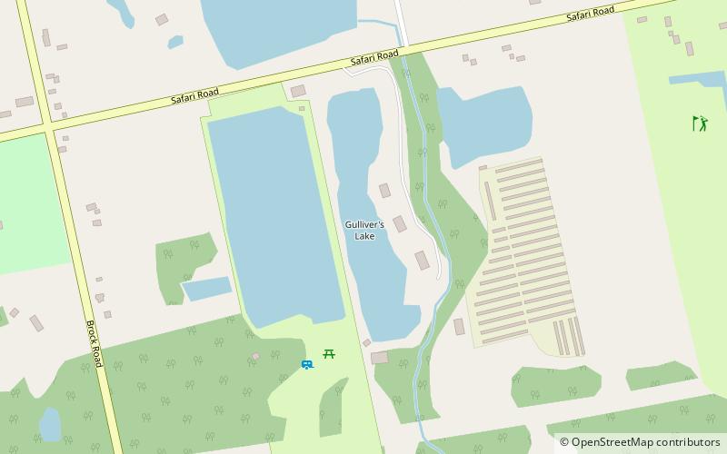 gullivers lake hamilton location map