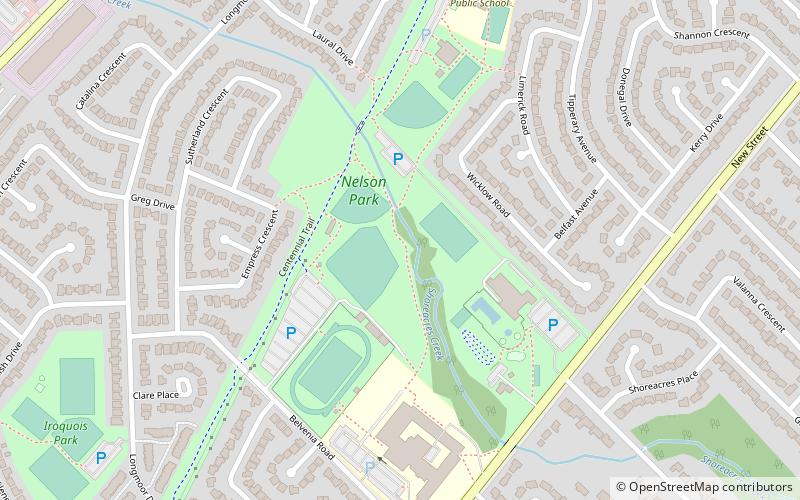 Nelson Park location map