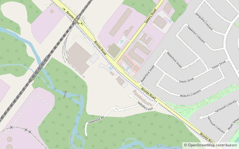 Oakville Art Society location map