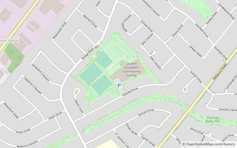 Queen Elizabeth Park School location map