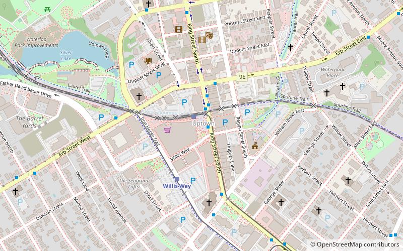 Waterloo Public Square location map
