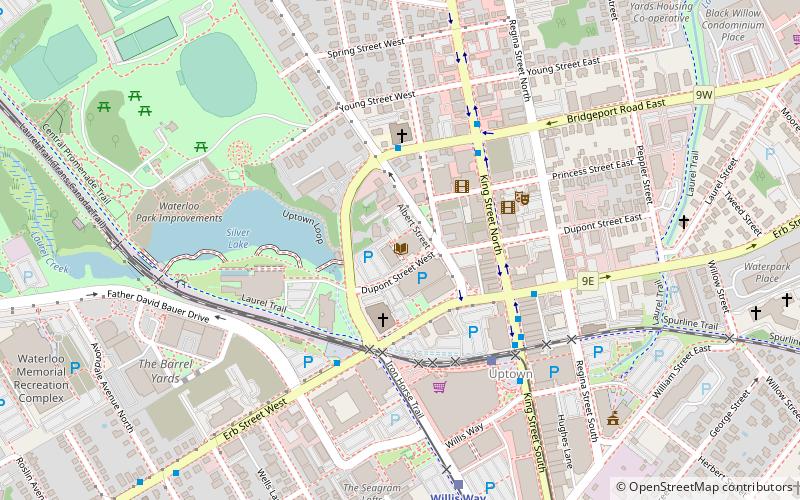 Waterloo Public Library location map
