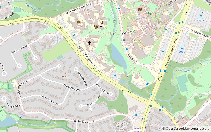 Conrad Grebel University College location map