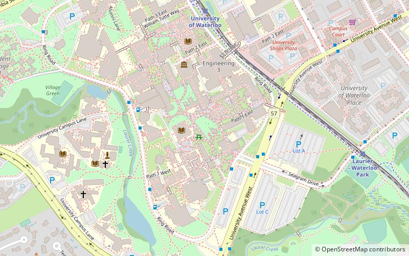graduate student association university of waterloo location map