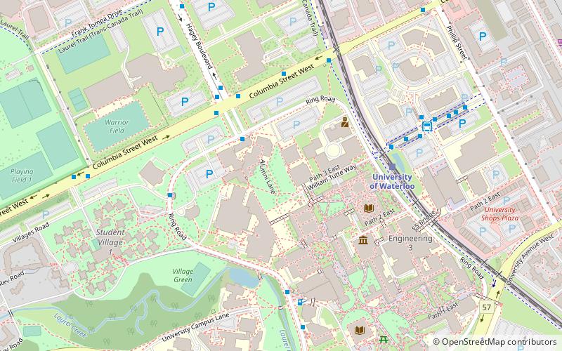 University of Waterloo Faculty of Mathematics location map