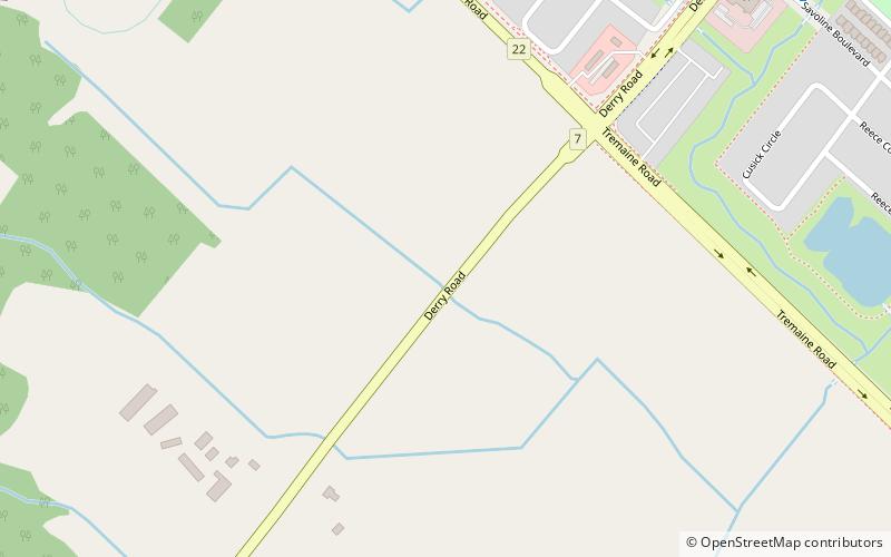 Halton location map