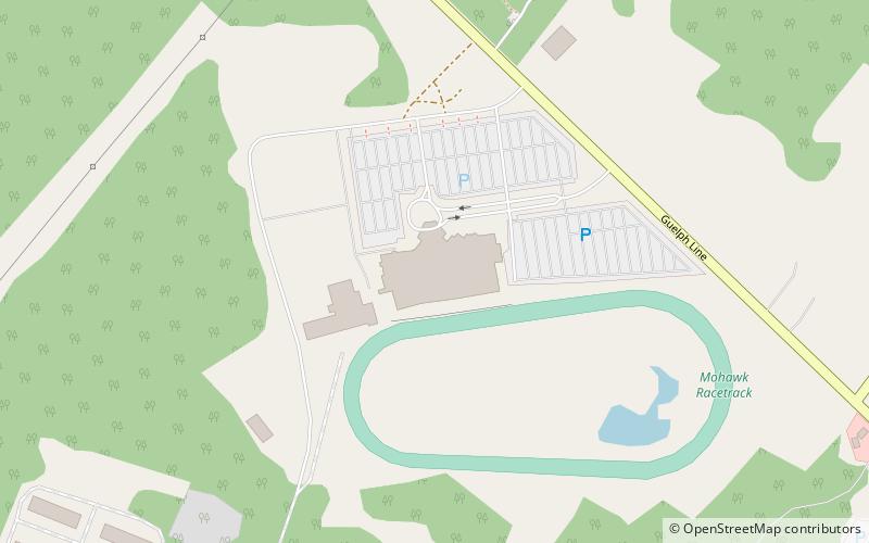 Mohawk Racetrack location map