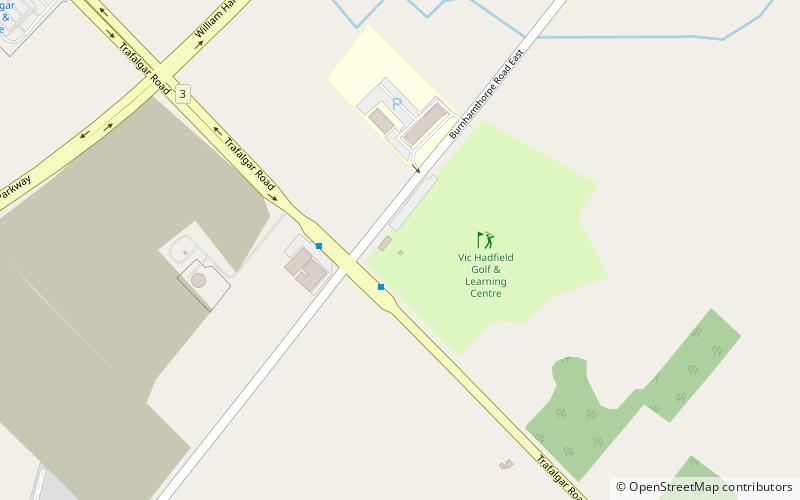 Vic Hadfield Golf & Learning Centre location map