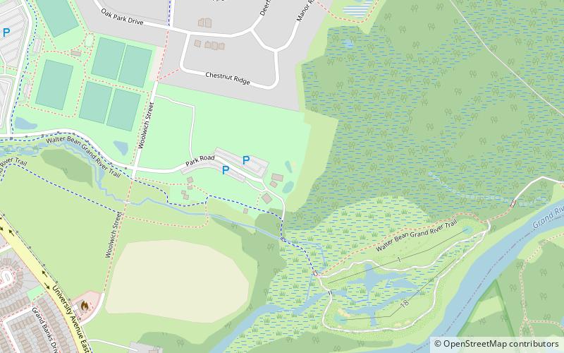 Grey Silo Golf Course location map