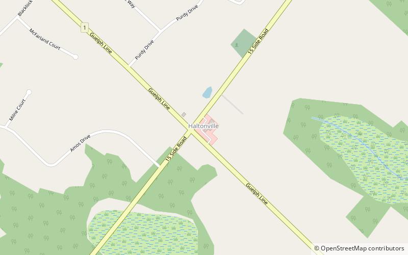 Haltonville location map