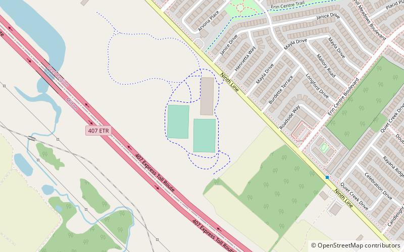 Churchill Meadows Community Centre location map