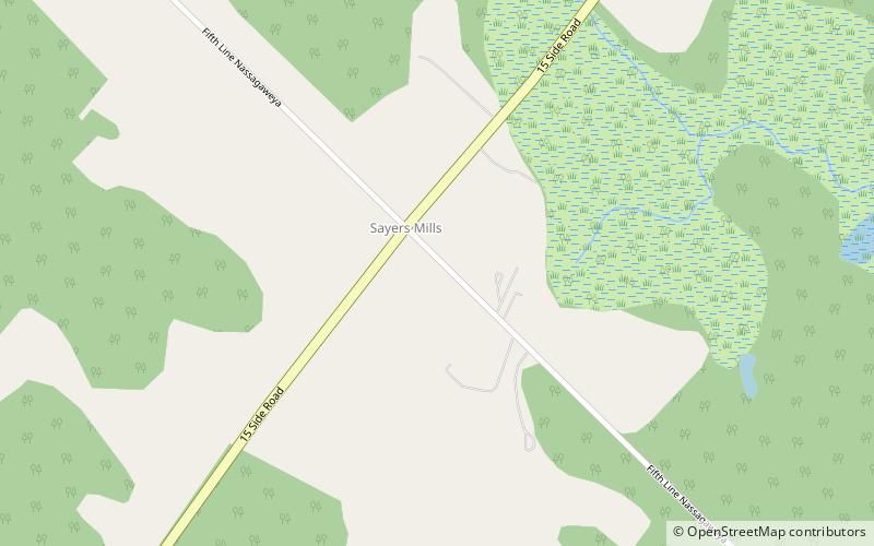 Sayers Mills location map
