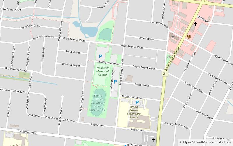 Woolwich Memorial Centre location map