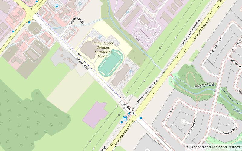 Tomken Arena location map
