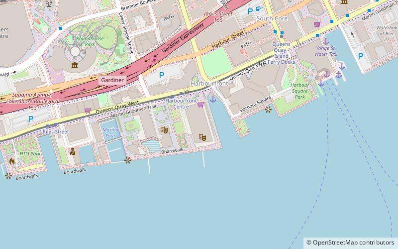Queen's Quay Terminal location map