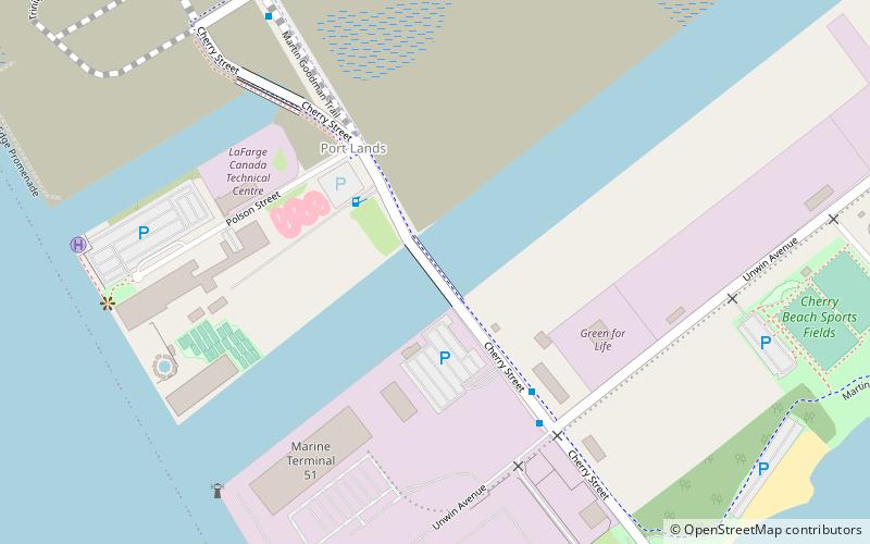 Cherry Street Strauss Trunnion Bascule Bridge location map