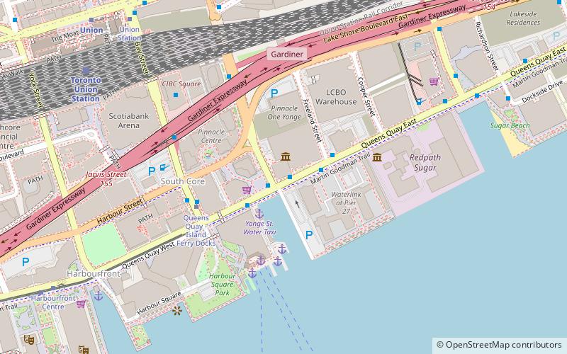 One Yonge Street location map