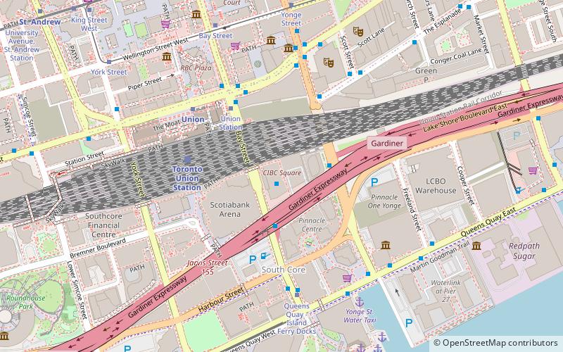 CIBC Square location map