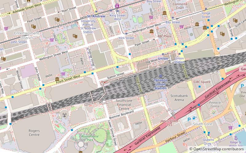 SkyWalk location map