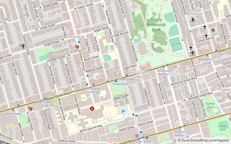 Musée d'art contemporain de Toronto location map