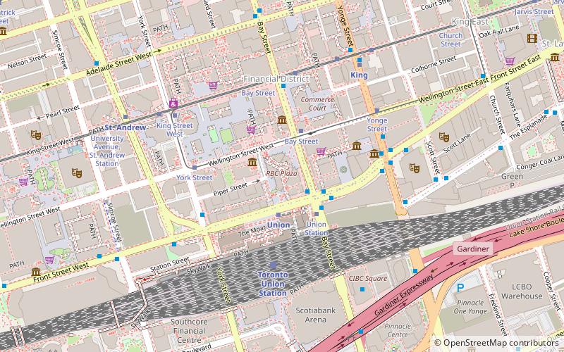 Royal Bank Plaza location map