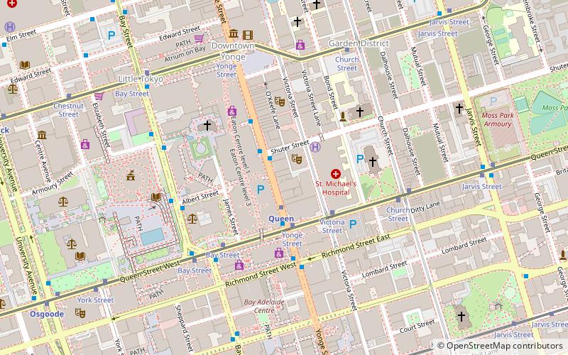 205 Yonge Street location map