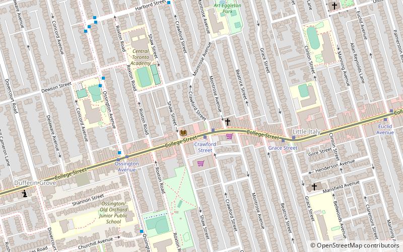 Mod Club Theatre location map